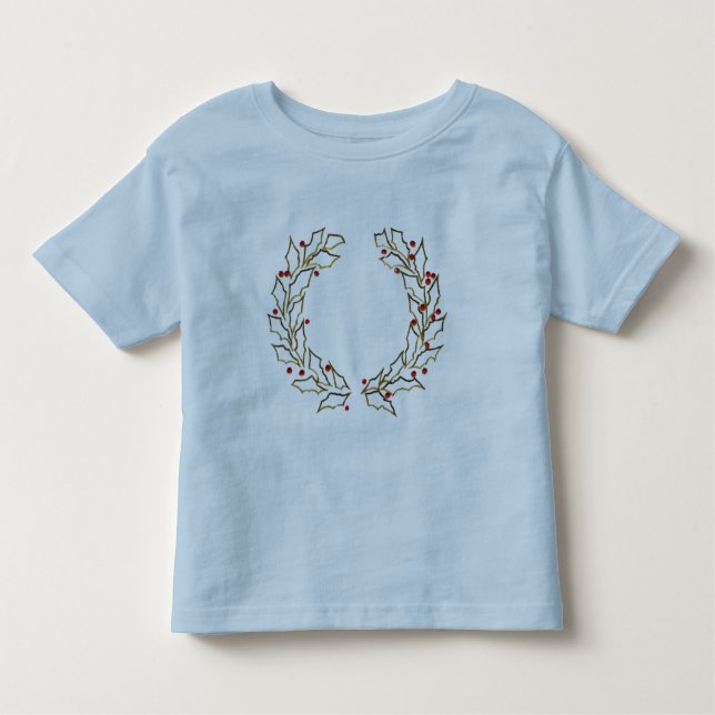 Christmas Wreaths Toddler's Shirt (Front)