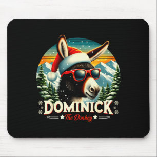 Christmas Xmas Dominick The Christmas Cheer  Mouse Pad