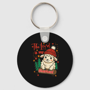 Christmas Xmas Vibes Christian The Lord Is My Shep Key Ring