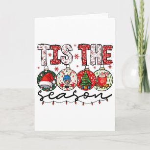 Christmas Xmas Vibes Hockey Lover Hockey Player Wi Card