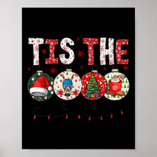 Christmas Xmas Vibes Hockey Lover Hockey Player Wi Poster