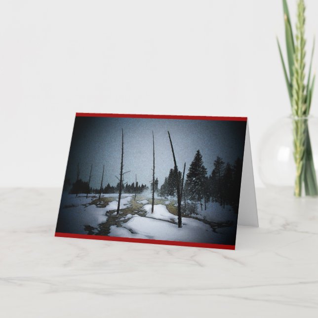 Christmas (Yellowstone) Card (Front)