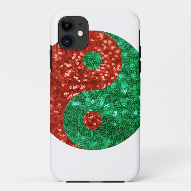 christmas yin yang Case-Mate iPhone case (Back)