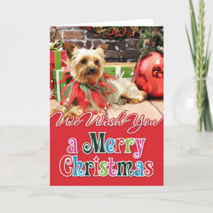 Christmas - Yorkie - Kinsey Holiday Card