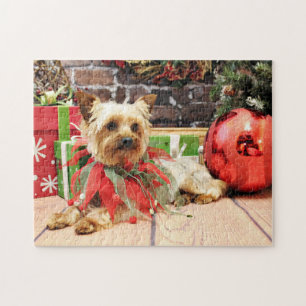 Christmas - Yorkie - Kinsey Jigsaw Puzzle