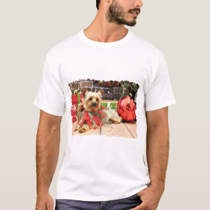 Christmas - Yorkie - Kinsey T-Shirt