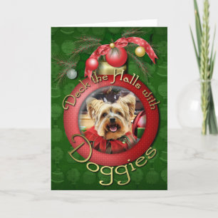 Christmas - Yorkshire Terrier - Bella Holiday Card