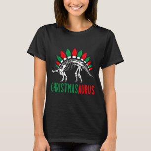 Christmasaurus Cute Christmas Dinosaur Tree Rex Di T-Shirt
