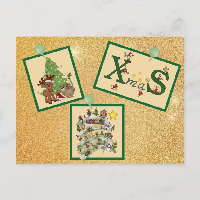 Christmasbild Postcard (Front)