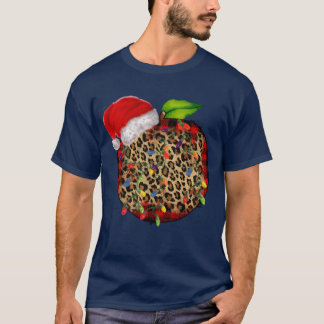 Christmaseacher Christmas Lights Clipart Winte vin T-Shirt