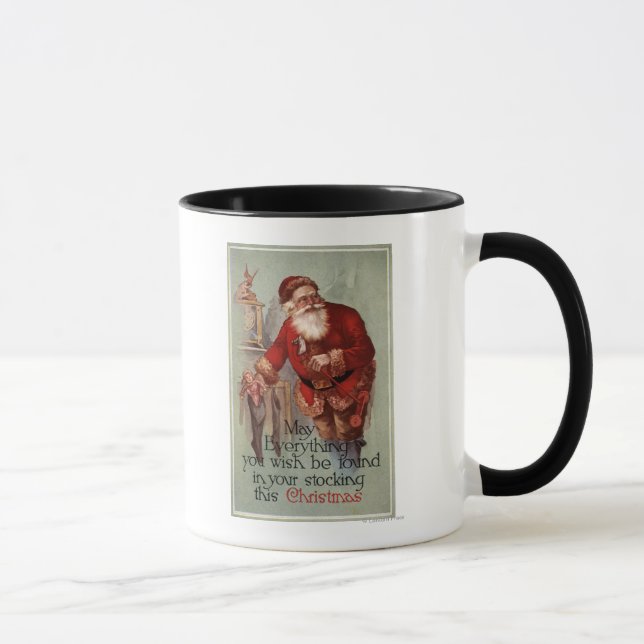 ChristmasFinding Everything in you Stocking Mug (Right)