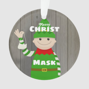 Christmask Ornament