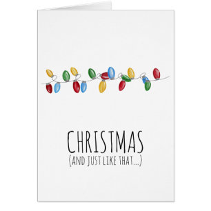 Christmaslights and Just Like That 