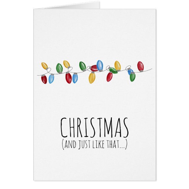 Christmaslights and Just Like That  (Front)