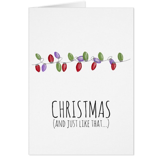 Christmaslights and Just Like That  (Front)