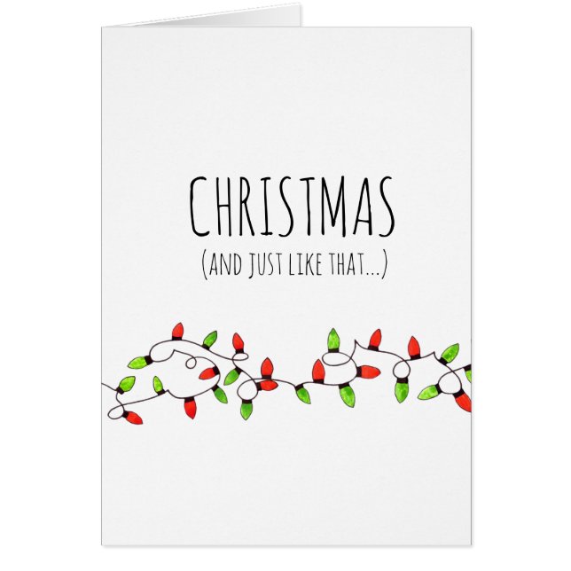 Christmaslights and Just Like That  (Front)