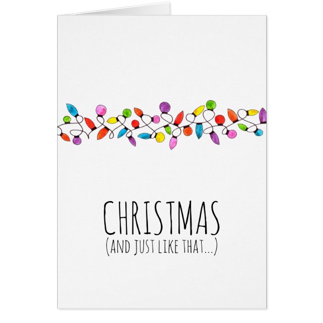 Christmaslights and Just Like That  (Front)