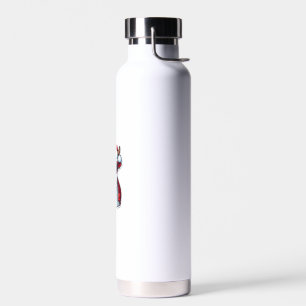 Christmasoutfit Xmas Merry Christmas Tshirt Cow Ch Water Bottle