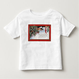 ChristmasSleeping Children and a Poem Toddler T-Shirt