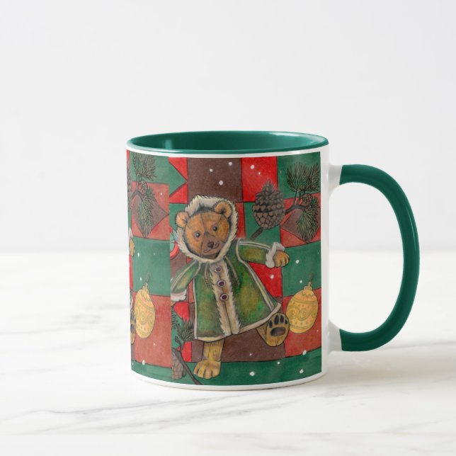 ChristmasTeddy~ Mug (Right)