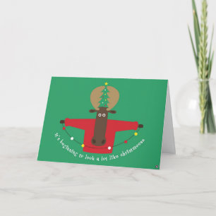 christmoose card