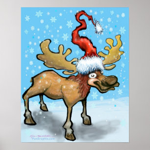 Christmoose Poster
