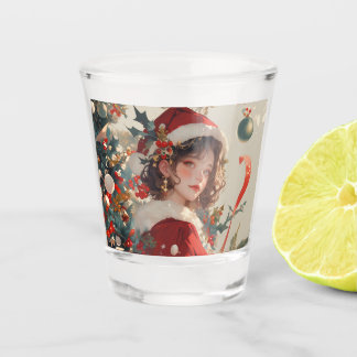 Christms Fantasy: Holiday Romance 1.5oz Shot Glass