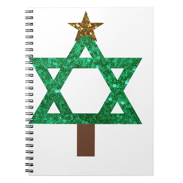 christmukkah christmas tree notebook (Front)