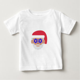 christmukkah santa claus emoji baby T-Shirt