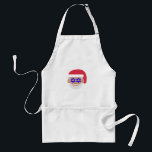 christmukkah santa claus emoji standard apron<br><div class="desc">christmukkah, hanukkah, chanukkah, santa, "santa claus", emoji, "santa emoji", "hanukkah emoji", , "star of david" "christmukkah emoji""christmas emoji" christmas, xmas, hannukah, channukah, "ugly christmas",  "red white blue", jewish, holidays, judaism, jew, emoticon, chrismukkah, christmukka</div>