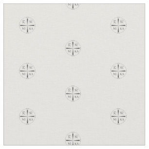Christogram ICXC NIKA Fabric