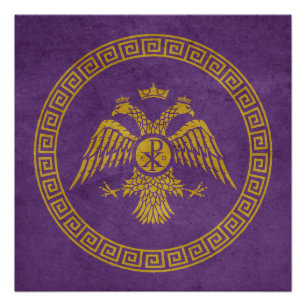 Christogramma SPQR per Imperium Poster