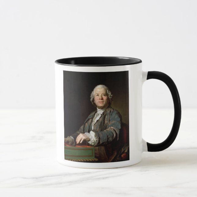 Christoph Willibald Gluck  at the spinet, 1775 Mug (Right)