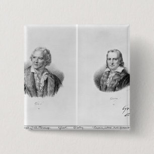 Christoph Willibald von Gluck and Andre 15 Cm Square Badge