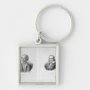 Christoph Willibald von Gluck and Andre Key Ring