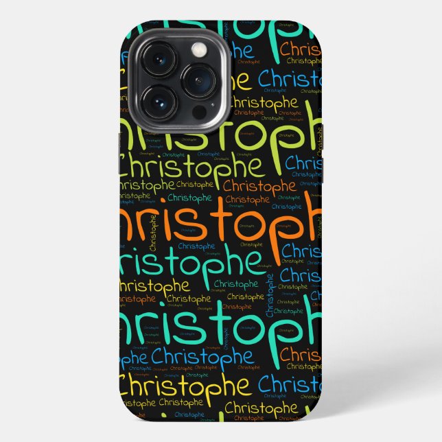 Christophe iPhone Case (Back)