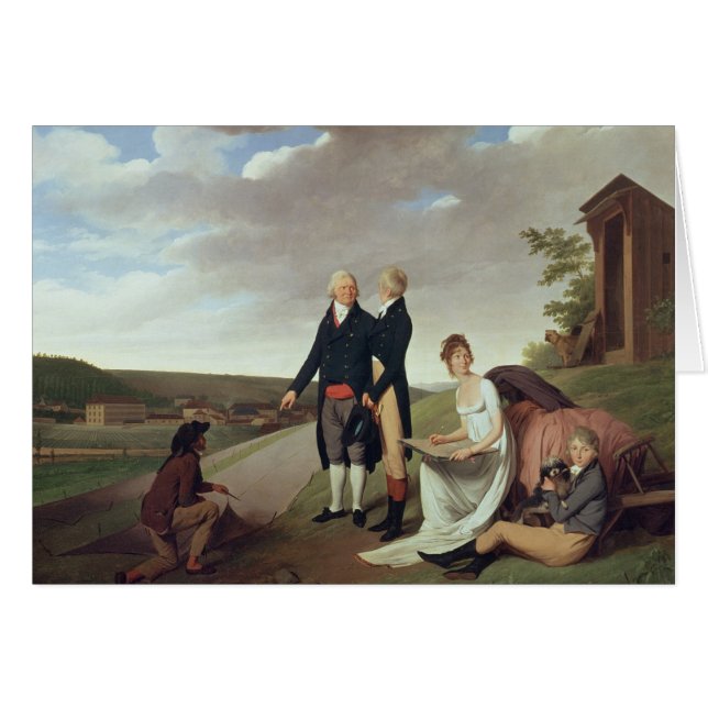 Christophe-Philippe Oberkampf and family (Front Horizontal)