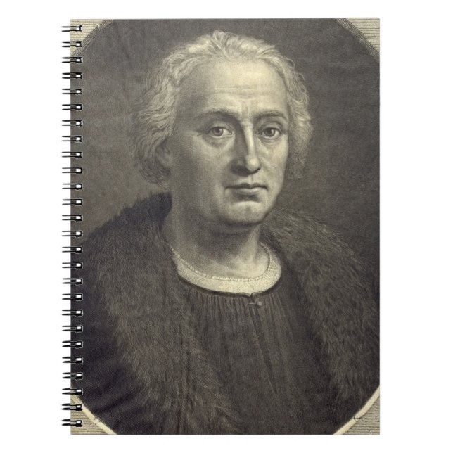 Christopher Columbus 1892 Notebook (Front)