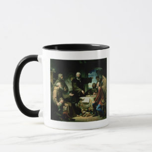 Christopher Columbus in the Monastery of la Mug