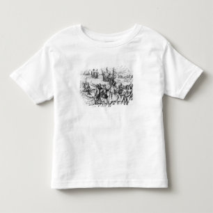 Christopher Columbus  receiving  gifts Toddler T-Shirt
