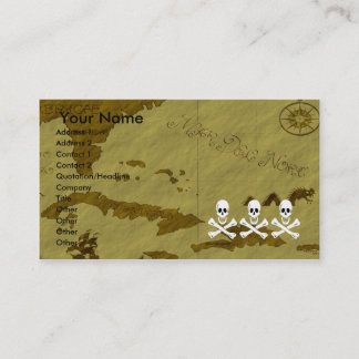 Christopher Condent Map #3 Business Card
