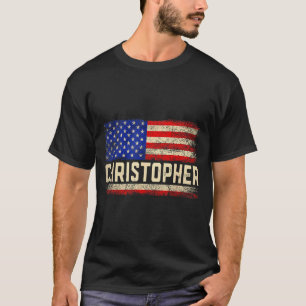 Christopher First Name Shirt Christopher Name Amer