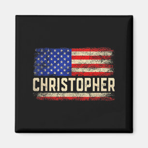 Christopher First Name Shirt Christopher Name Amer Magnet
