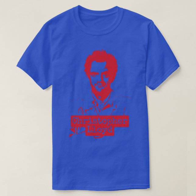 Christopher Lloyd T-Shirt (Design Front)