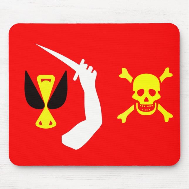 Christopher Moody pirate flag Mouse Pad (Front)