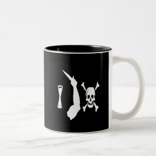 Christopher Moody-White Two-Tone Coffee Mug