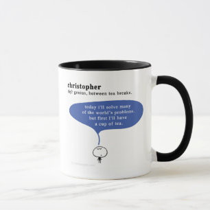 christopher mug