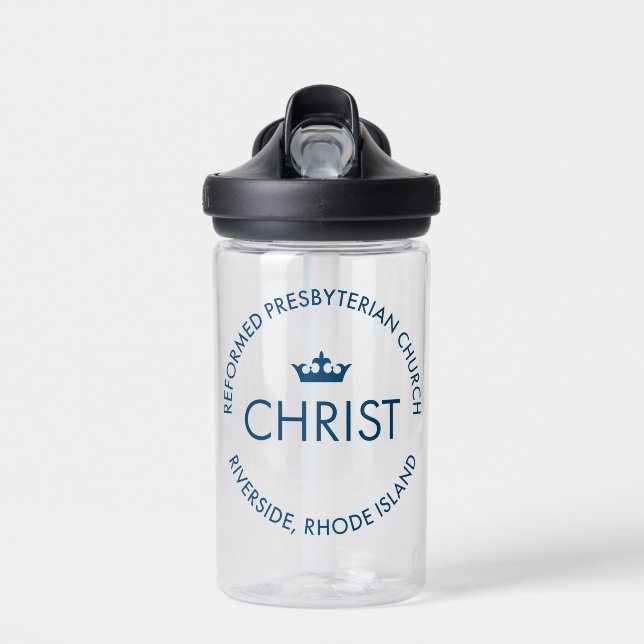 ChristRPC Plastic Water Bottle (Front)