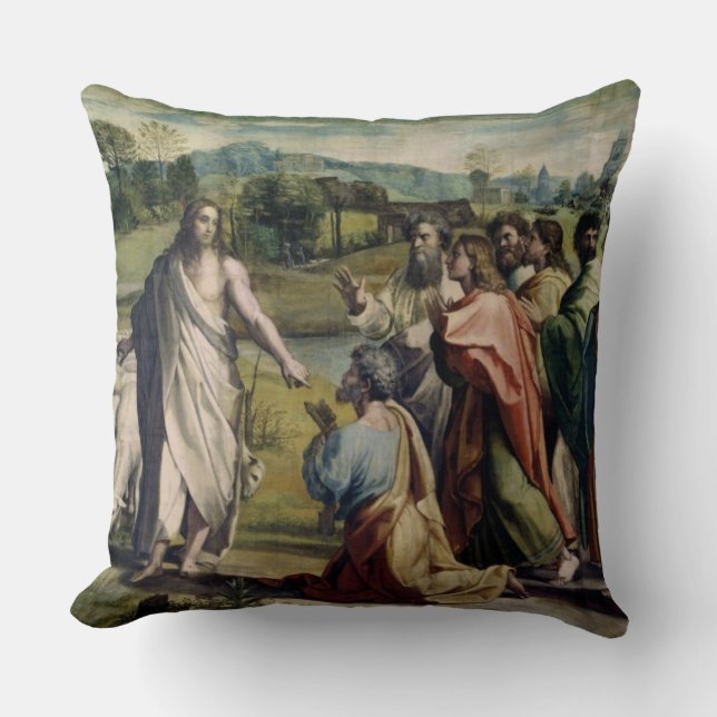 Christ's Charge to St. Peter (cartoon for the Sist Cushion (Front)