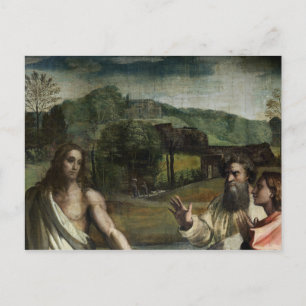 Christ's Charge to St. Peter Postcard